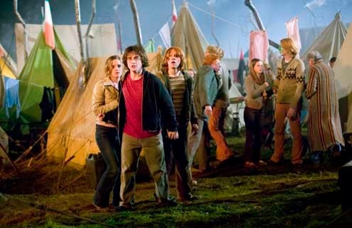 Harry Potter y el Cáliz de Fuego : Foto Mike Newell, Daniel Radcliffe, Emma Watson, Rupert Grint