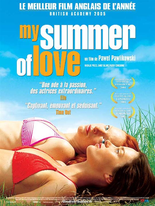 My Summer of Love : Cartel Pawel Pawlikowski