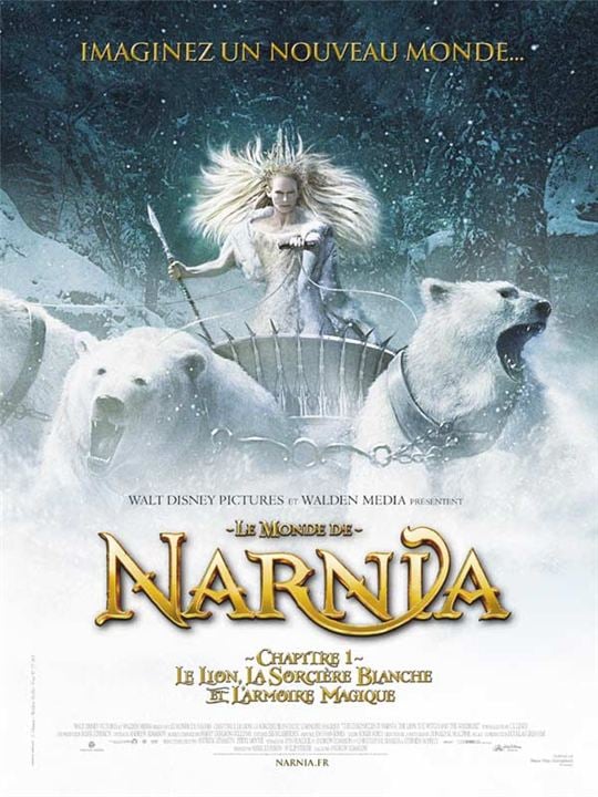 Las crónicas de Narnia: El león, la bruja y el armario : Cartel Andrew Adamson