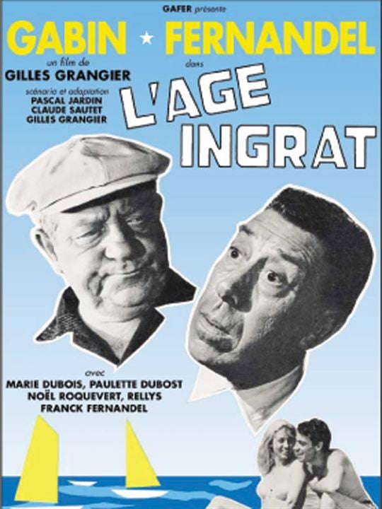 Cartel Gilles Grangier, Jean Gabin