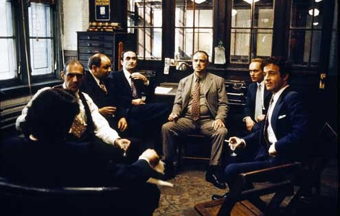 El padrino : Foto Marlon Brando, James Caan, Francis Ford Coppola, Robert Duvall