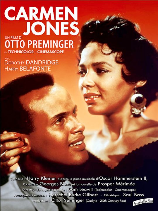 Carmen Jones : Cartel