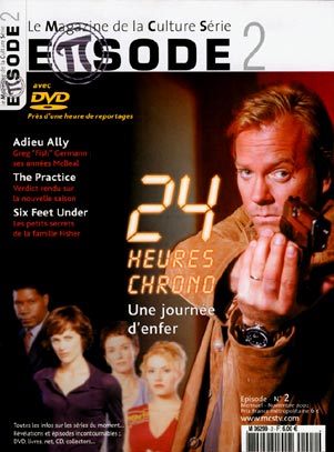 Couverture magazine Kiefer Sutherland