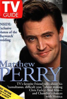 Couverture magazine Matthew Perry