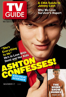 Couverture magazine Ashton Kutcher