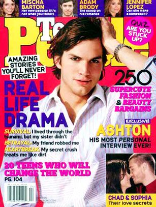 Couverture magazine Ashton Kutcher
