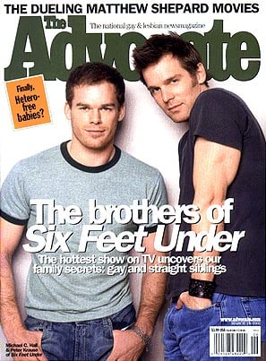 Couverture magazine Michael C. Hall, Peter Krause