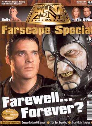 Farscape : Couverture magazine