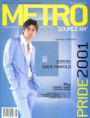 Couverture magazine Gale Harold