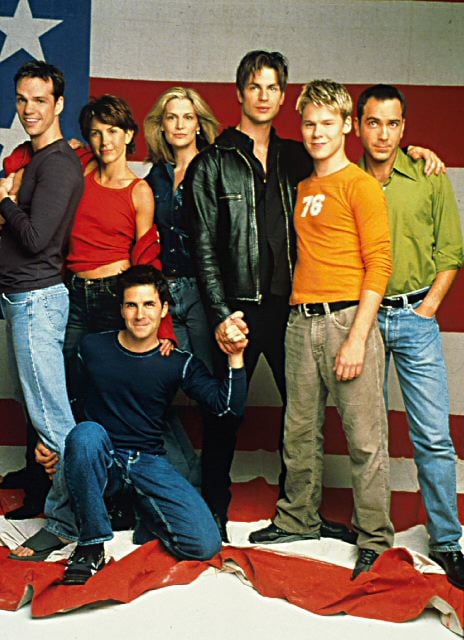 Foto Michelle Clunie, Scott Lowell, Thea Gill, Peter Paige, Randy Harrison, Hal Sparks, Gale Harold