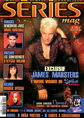 Couverture magazine James Marsters