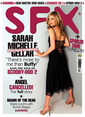 Couverture magazine Sarah Michelle Gellar