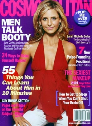 Couverture magazine Sarah Michelle Gellar