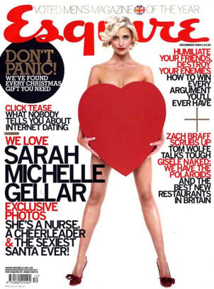 Couverture magazine Sarah Michelle Gellar