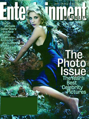 Couverture magazine Sarah Michelle Gellar