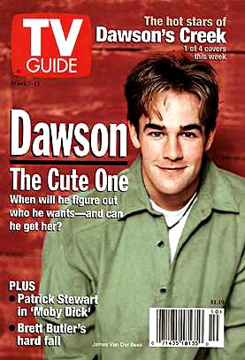 Couverture magazine James Van Der Beek