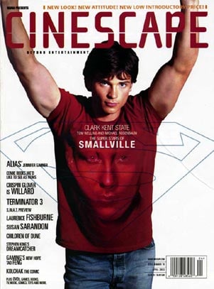 Couverture magazine Tom Welling