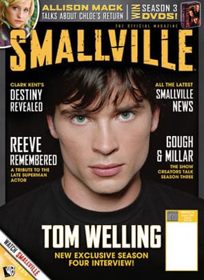 Couverture magazine Tom Welling