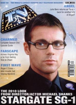 Couverture magazine Michael Shanks (I)