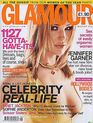 Couverture magazine Jennifer Garner