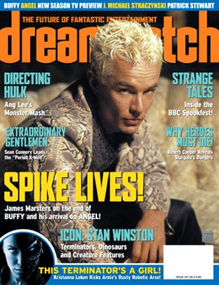 Couverture magazine James Marsters