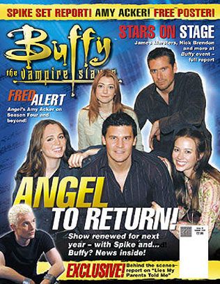 Angel : Couverture magazine