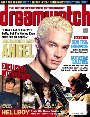 Couverture magazine James Marsters