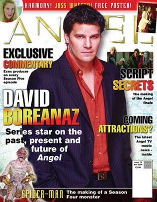 Couverture magazine David Boreanaz