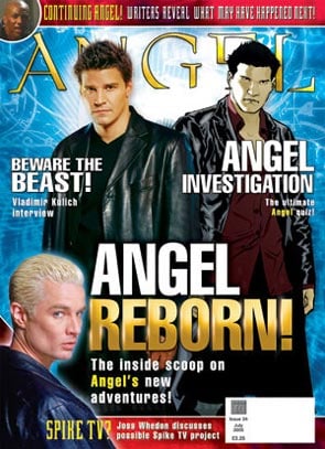 Angel : Couverture magazine
