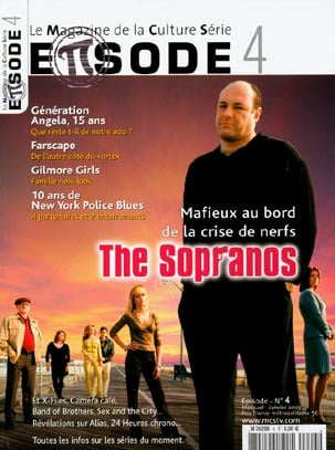 Couverture magazine James Gandolfini