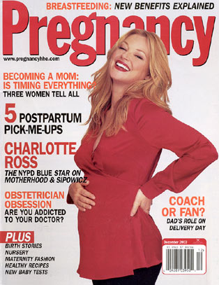 Couverture magazine Charlotte Ross