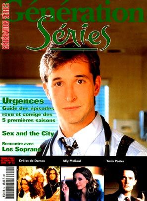 Couverture magazine Noah Wyle