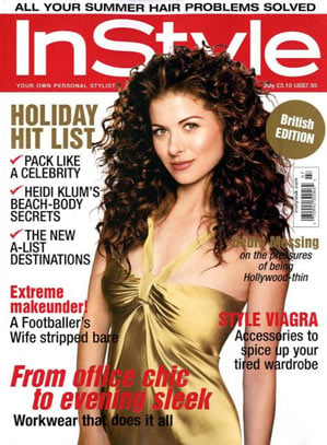 Couverture magazine Debra Messing