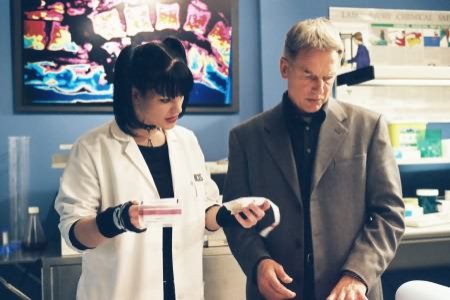 Foto Pauley Perrette, Mark Harmon