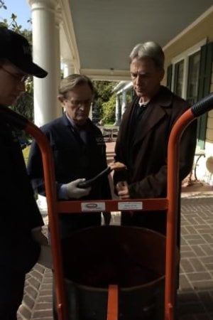 Foto David McCallum, Mark Harmon