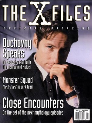 Couverture magazine David Duchovny