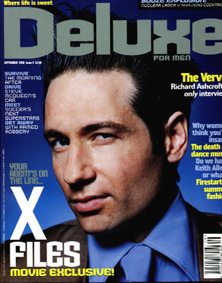 Couverture magazine David Duchovny