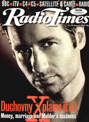 Couverture magazine David Duchovny