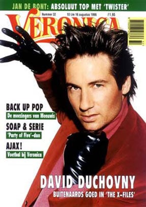 Couverture magazine David Duchovny