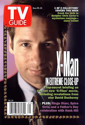 Couverture magazine David Duchovny