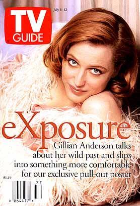 Couverture magazine Gillian Anderson