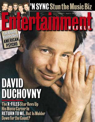 Couverture magazine David Duchovny