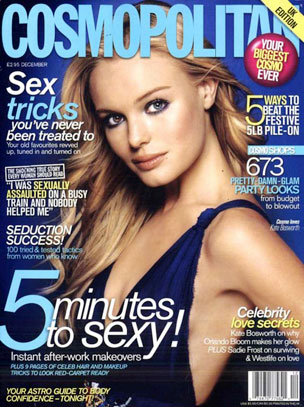 Couverture magazine Kate Bosworth