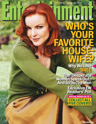 Couverture magazine Marcia Cross