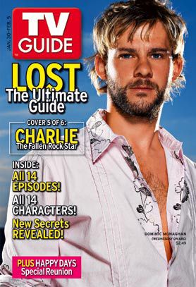 Couverture magazine Dominic Monaghan