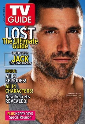 Couverture magazine Matthew Fox