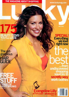Couverture magazine Evangeline Lilly