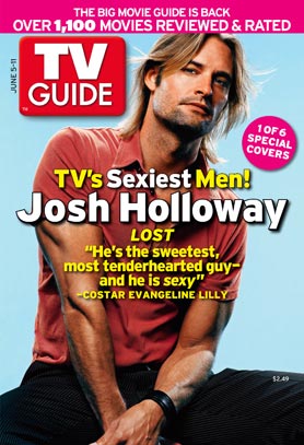 Couverture magazine Josh Holloway