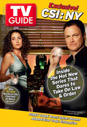 CSI: Nueva York : Couverture magazine
