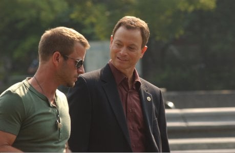 Foto Carmine Giovinazzo, Gary Sinise